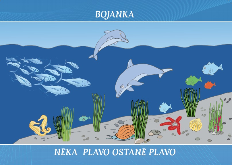 Bojanka Neka plavo ostane plavo (crnogorska verzija) (2016)