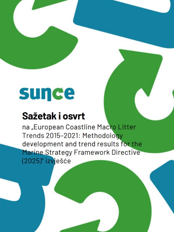 Sažetak i osvrt na ‘European Coastline Macro Litter Trends 2015-2021’ (2026)