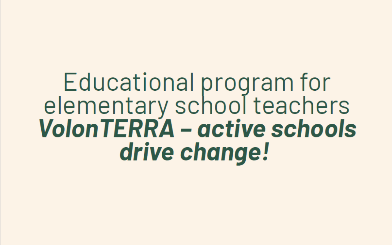 Educational program for elementary school teachers (2025)